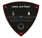 Газовый камин MILAFIRE 730 трехсторонний
