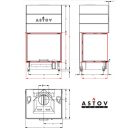 Дровяная топка ASTOV П3С 7057