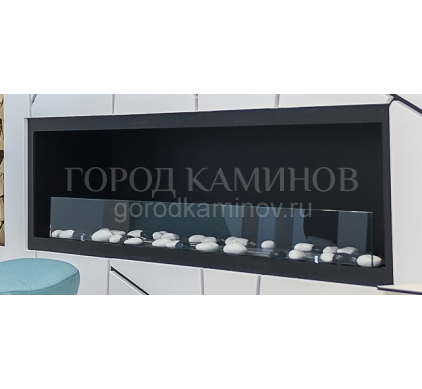 Защитное стекло для биокамина. Длина от 81 до 110см